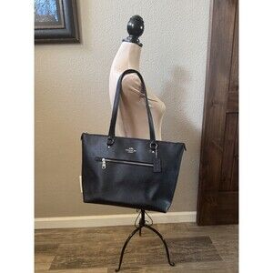 Coach Gallery Tote Bag F79608 Crossgrain Leather Shoulder Bag Everyday Carry